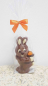 Preview: Osterhase mit Korb - Schoko Figur